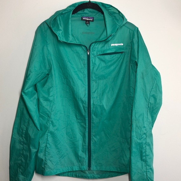 Patagonia Jackets & Blazers - Patagonia Green Windbreaker Zip up Jacket size M